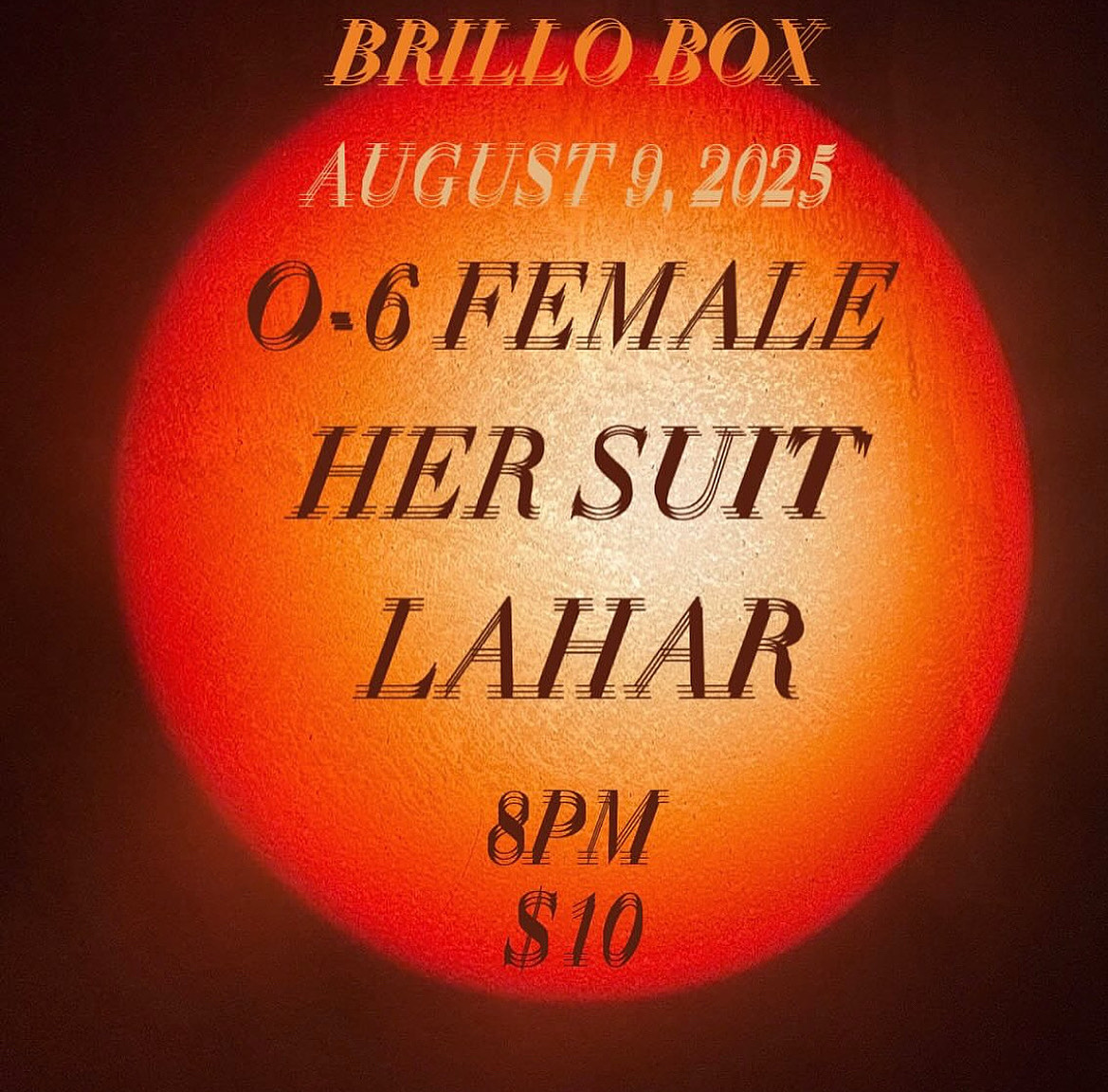 event poster